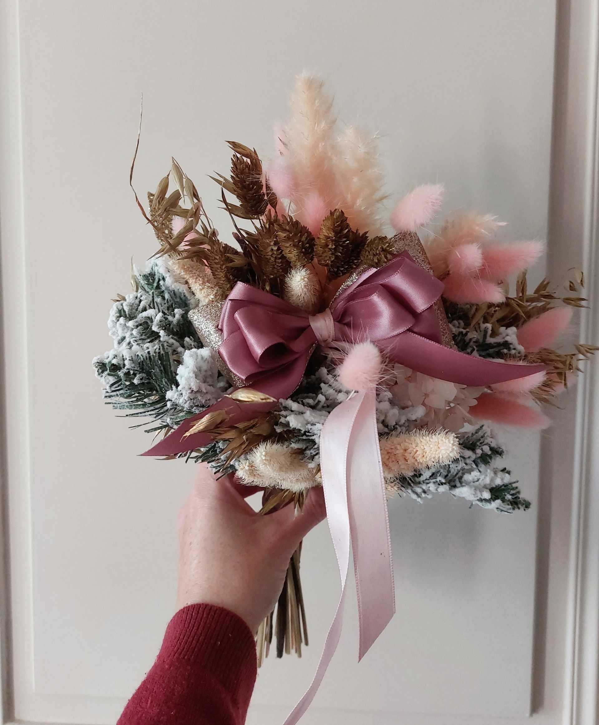 Bouquet rose de Noel