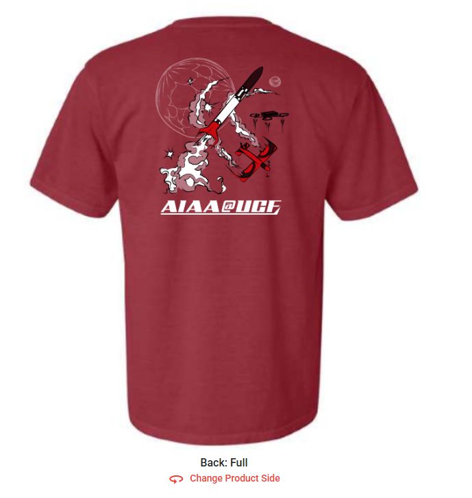 AIAA@UCF 2025-2026 T-shirt