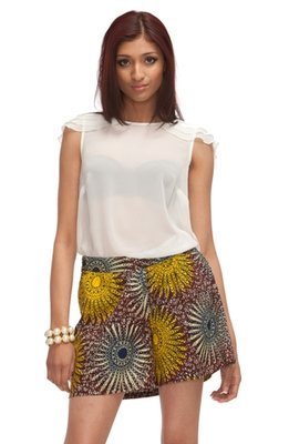 Culottes Shorts - Batik