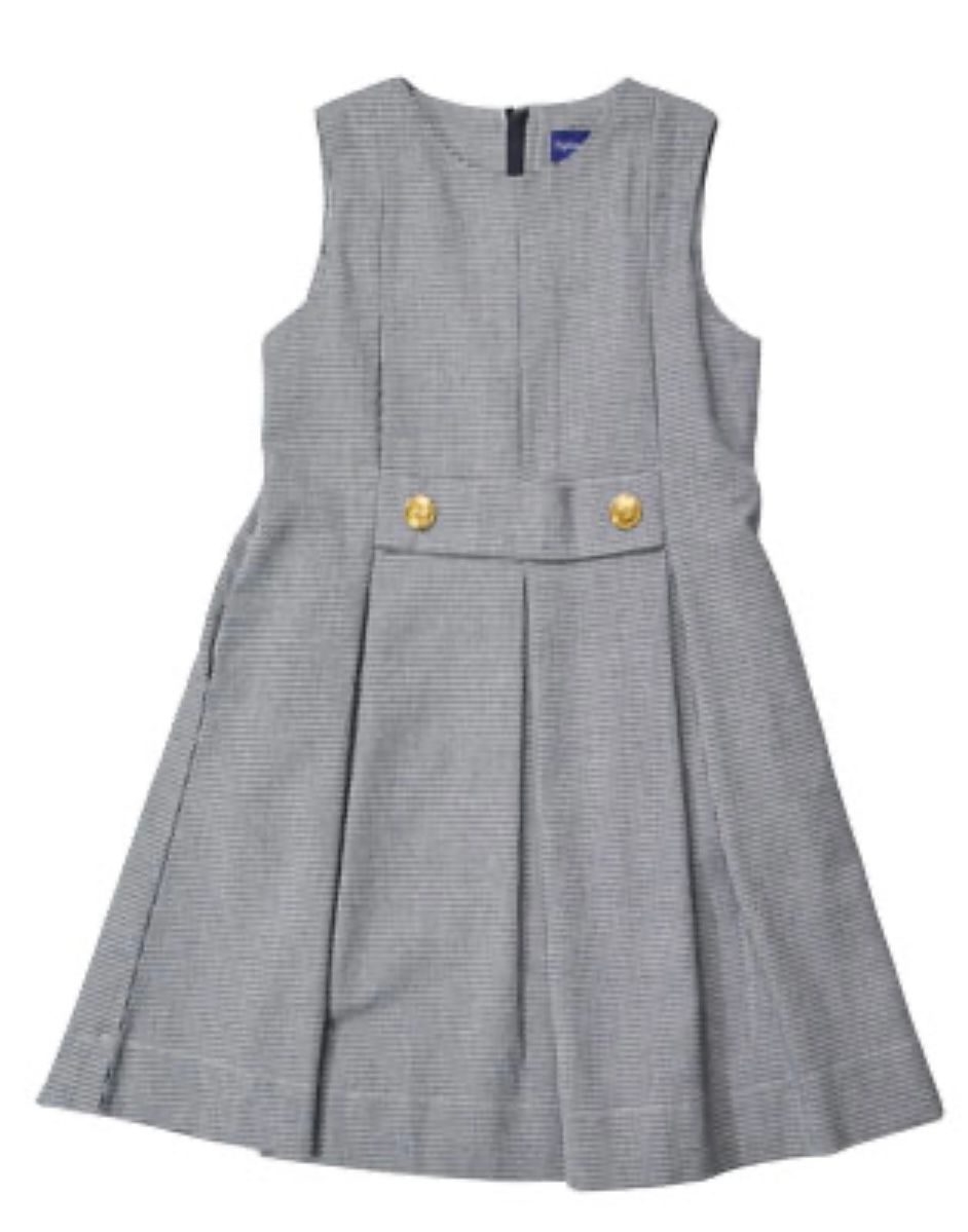 Navy Houndstooth Jumper