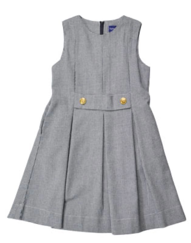 Navy Houndstooth Jumper