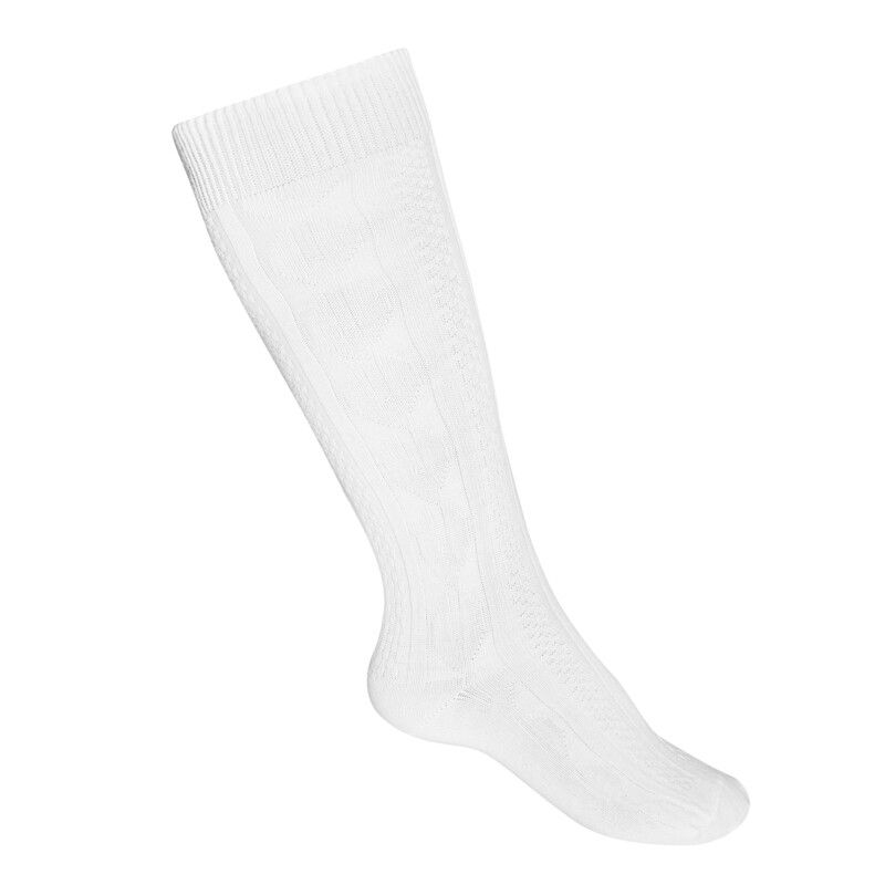 Premium Cable Knit Knee-High Socks