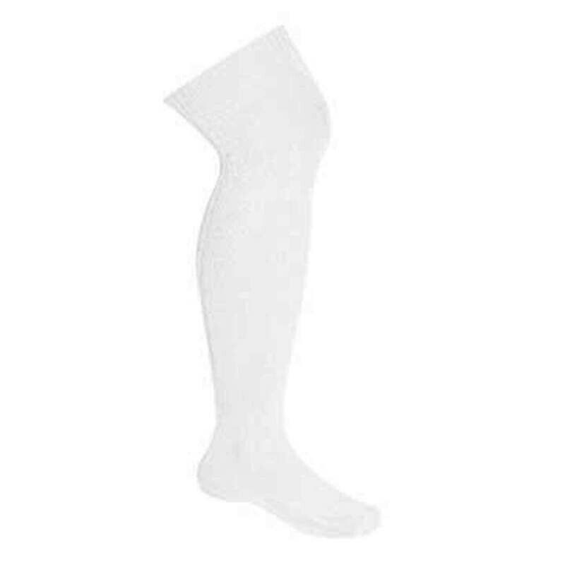 White Cable-knit Tights