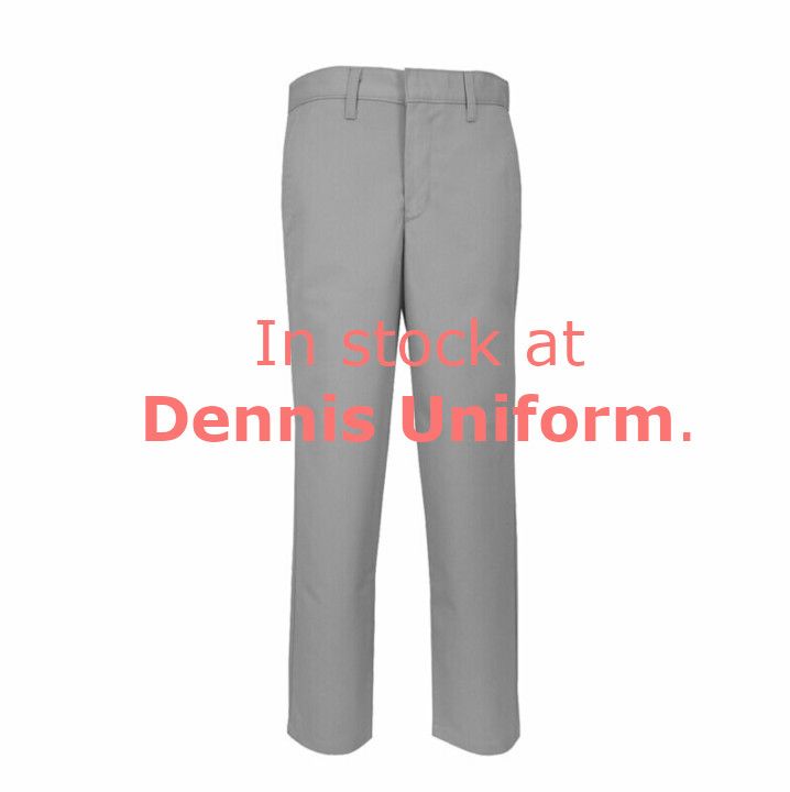 Grey Stretch Twill Pants (Adult)