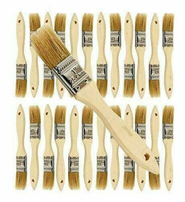 MAGNOLIA Brush 1" Width Paint and Chip Brushes, Case of 36 art bulk supply, glue