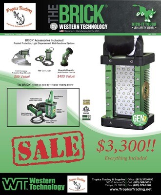 Western Tech 9610 A-Model BRICK Explosive Proof LED Lights Western Tech 9610 A-Model BRICK Explosive Proof LED Lights