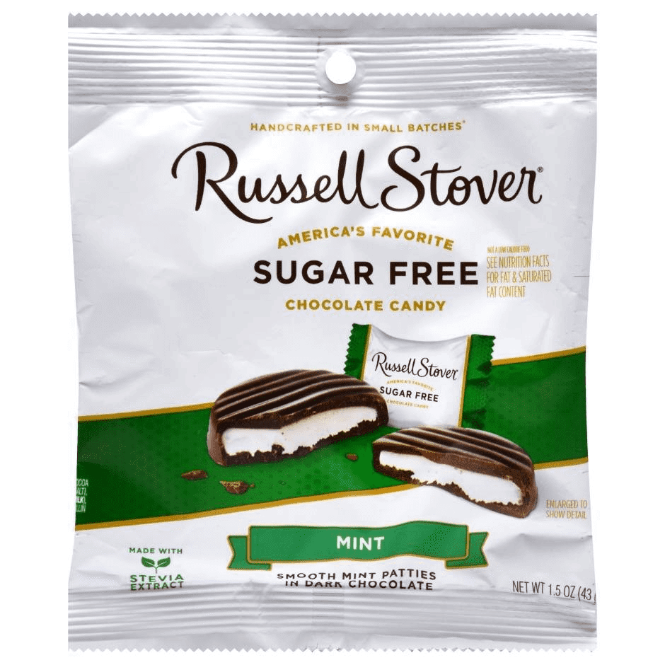 Russel Stover Mint Patties SF 1.5oz