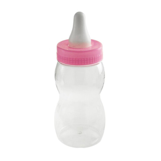 Baby Bottle Pink 8inch