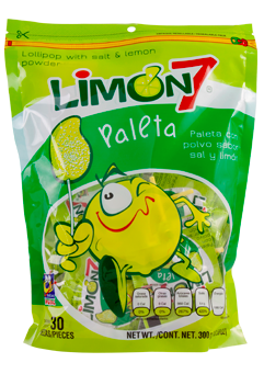 Limon 7 lollipop 30ct