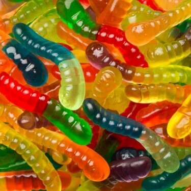 Nassau Gummy Worms 5lb