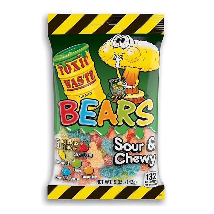 Toxic Waste Chewy Bears 5oz