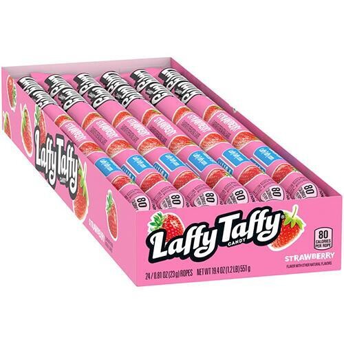 Laffy Taffy Rope Strawberry 24ct