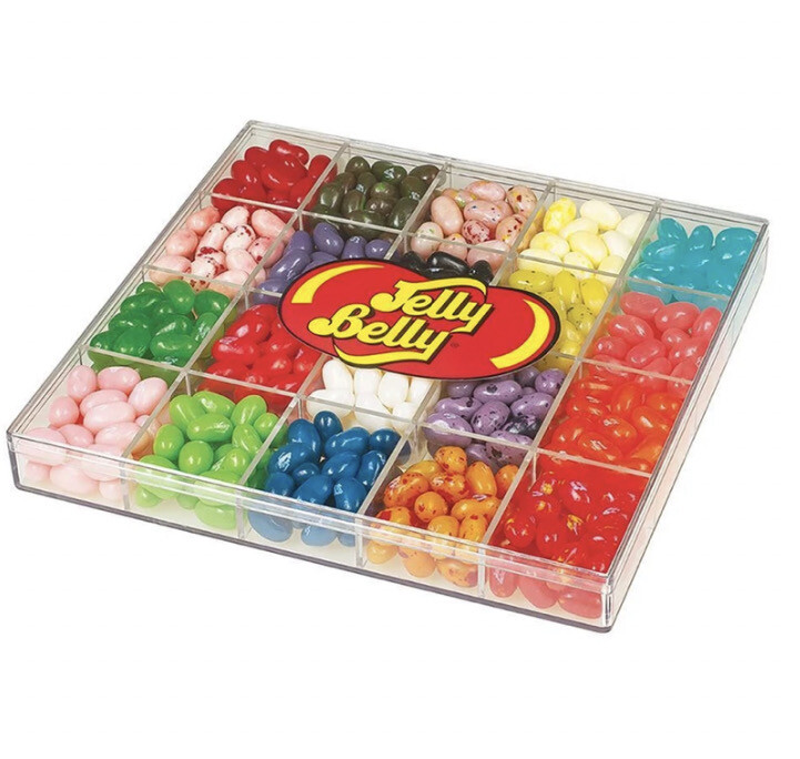20 Flavor Jelly Belly Clear Box