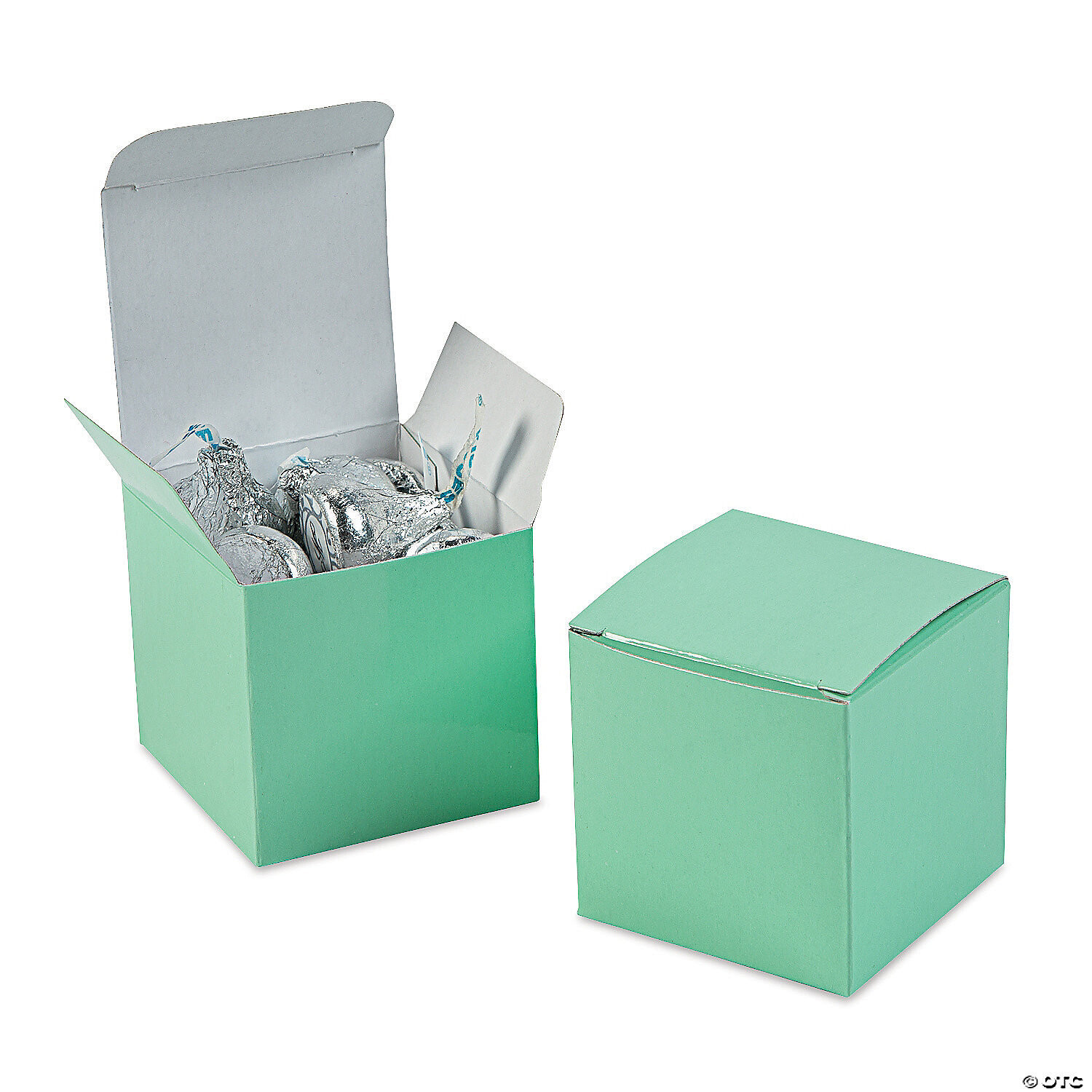 Gift Box 2x2 Aqua 10ct