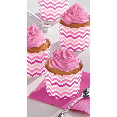Cup Chev Pink 24ct