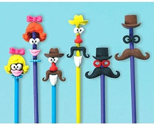 Character Erasers 6ct