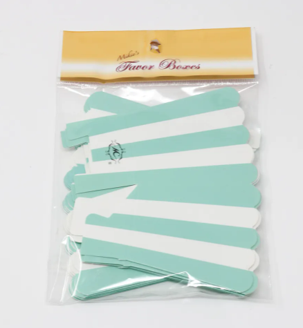Popcorn Box Light Blue 10ct