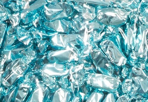 Caramel Foil Light Blue 2lb