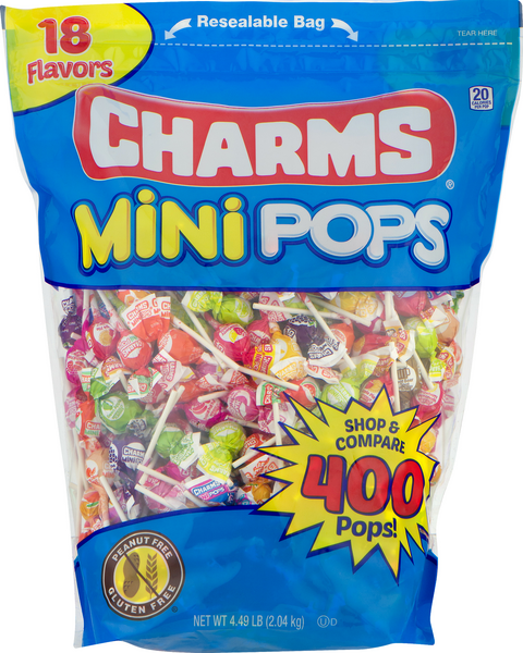 Charms Mini Pops 400ct