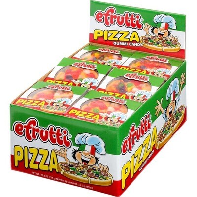 eFrutti Gummy Pizza 48ct