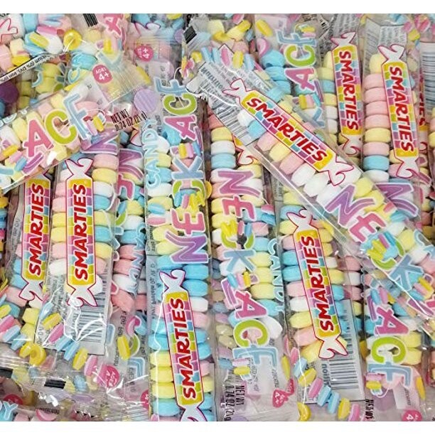 Smarties Candy Necklaces 20ct
