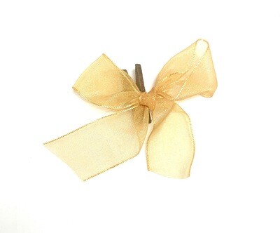 Organza Bows Gold 12ct