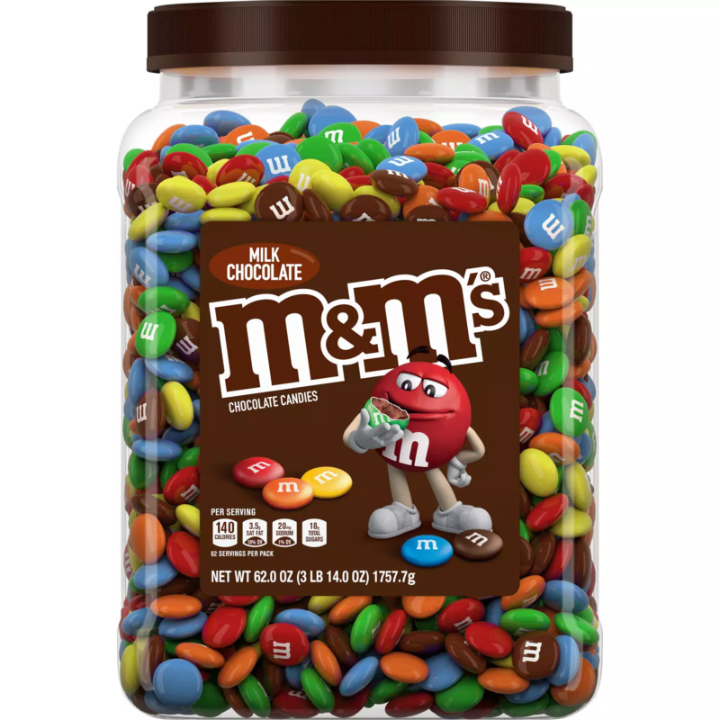 M&amp;M Plain 62oz