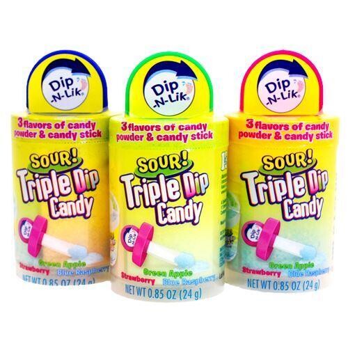 Sour Triple Dip Candy 1ct