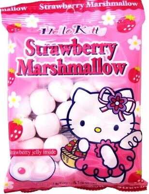 Hello Kitty Marshmallow Strawberry 3.1oz
