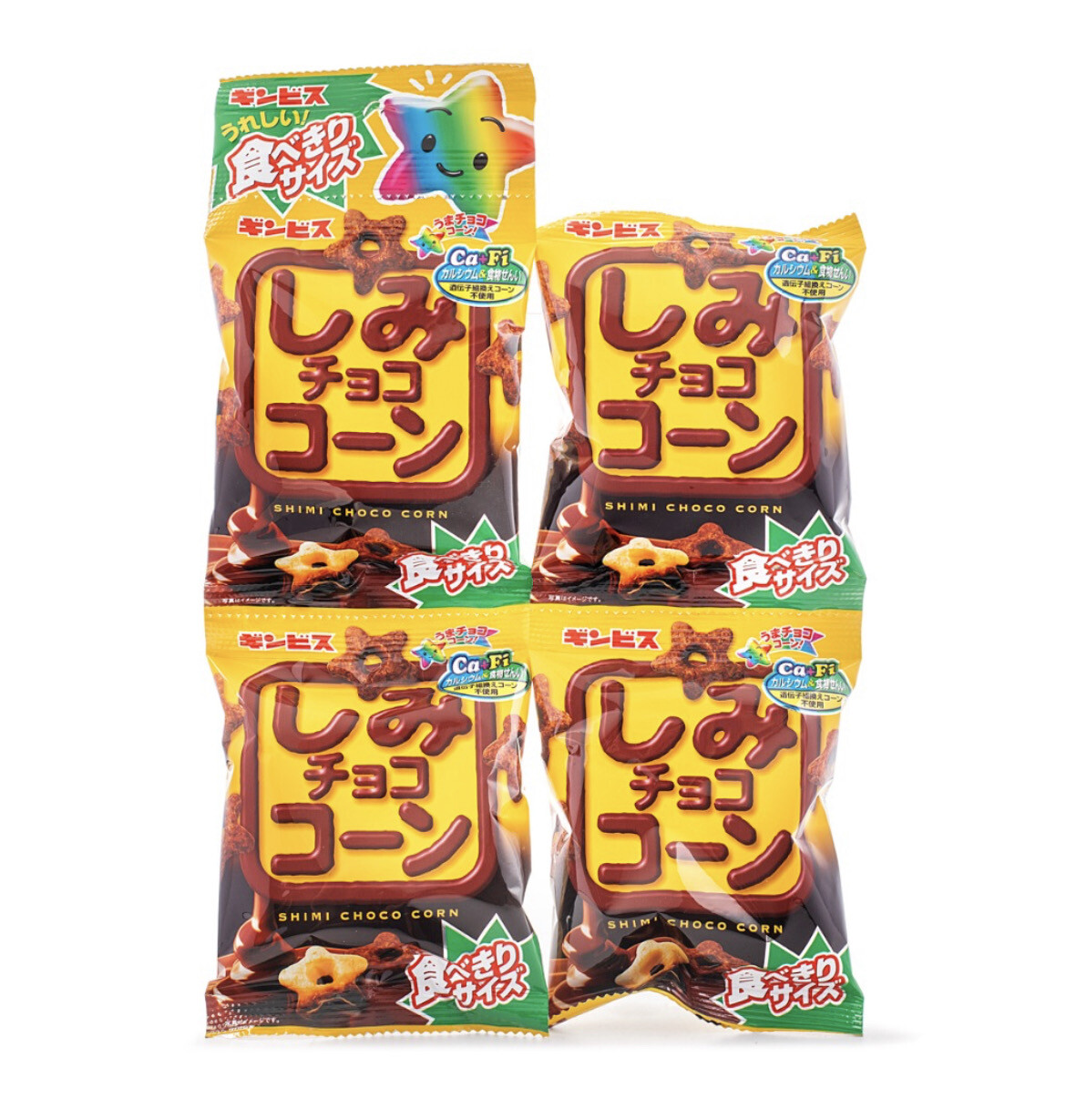 Ginbis Shimi Choco Corn 4ct