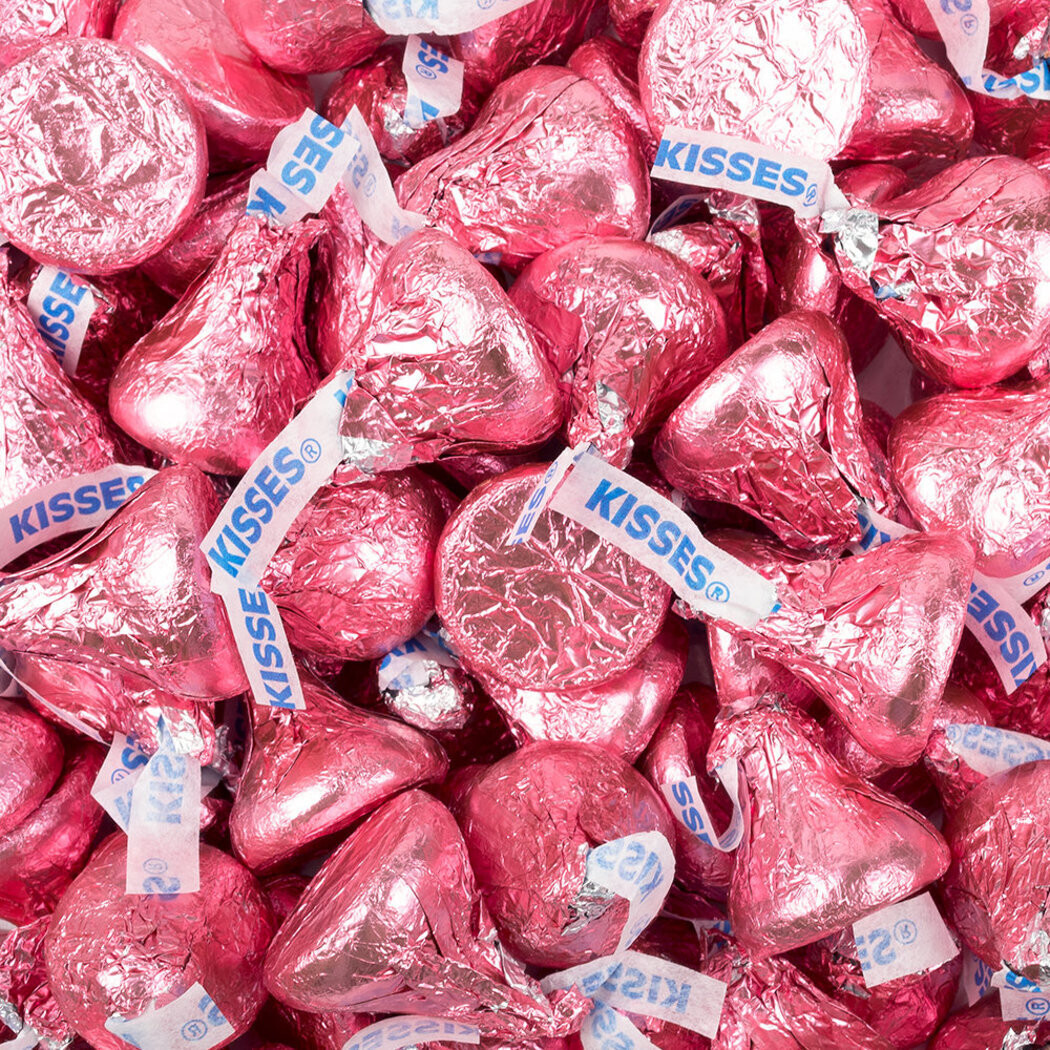 Hershey Kisses Pink 4.2lb