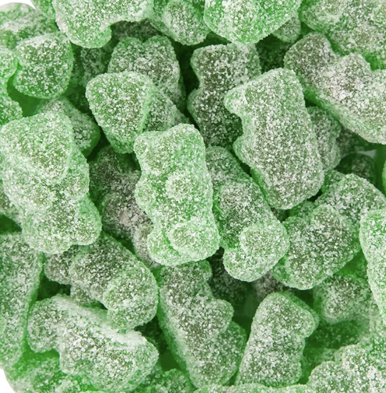 Sour Green Apple Gummy Bears 6.6lb