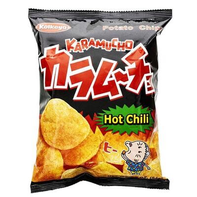 Karamucho Potato Chips Hot Chili 1.9oz
