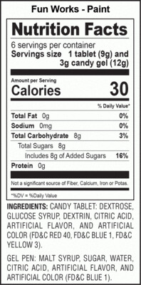 Fun Works Paint the Candy 2.54oz