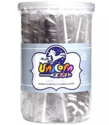 Mini Unicorn Pop Silver Tutti Frutti 24ct