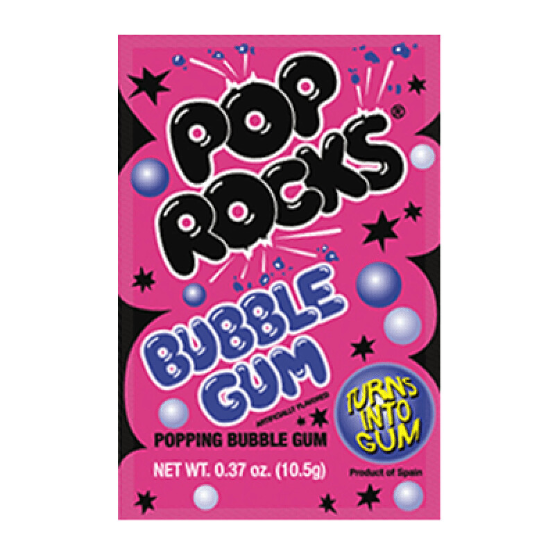 Pop Rocks Bubble Gum 1ct