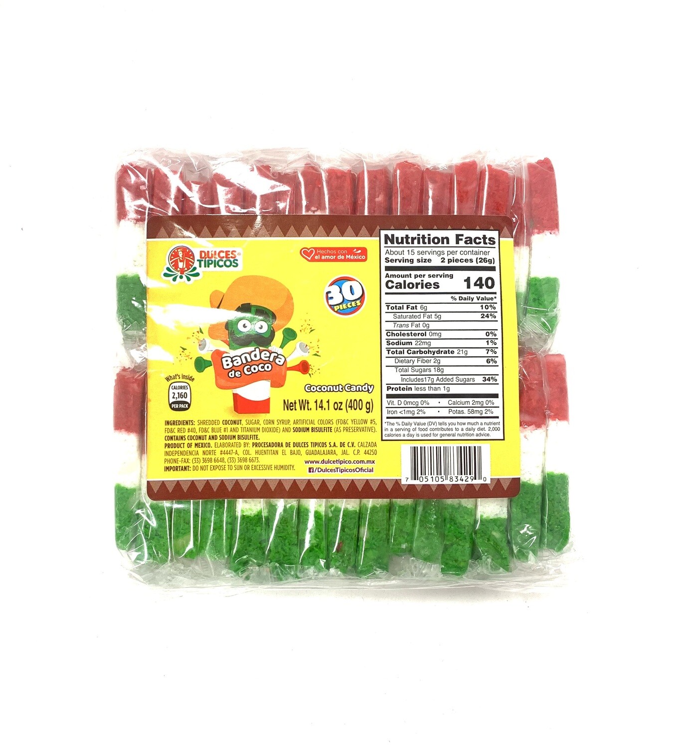Bandera De Coco 30ct