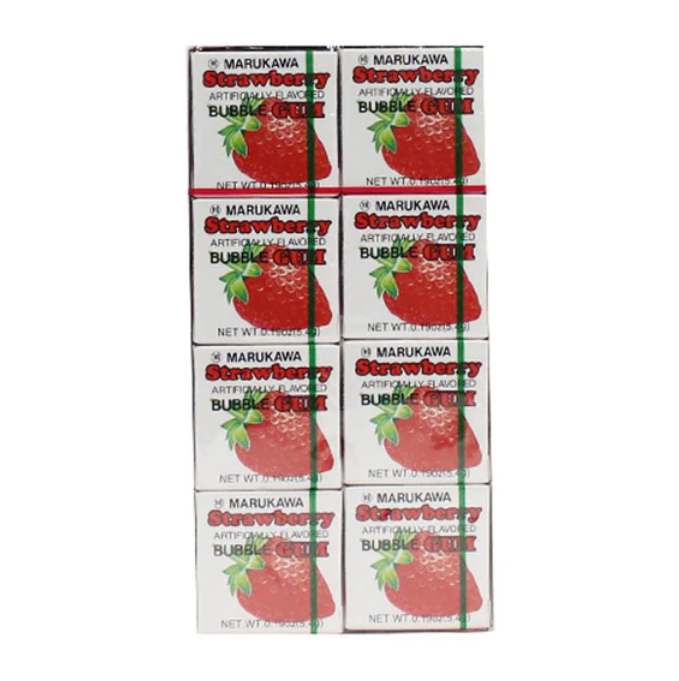 Marukawa Gum Strawberry 8ct
