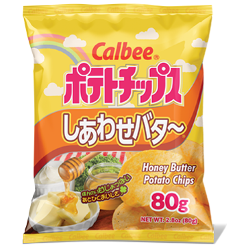 Calbee Honey Butter Potato Chips 2.8oz