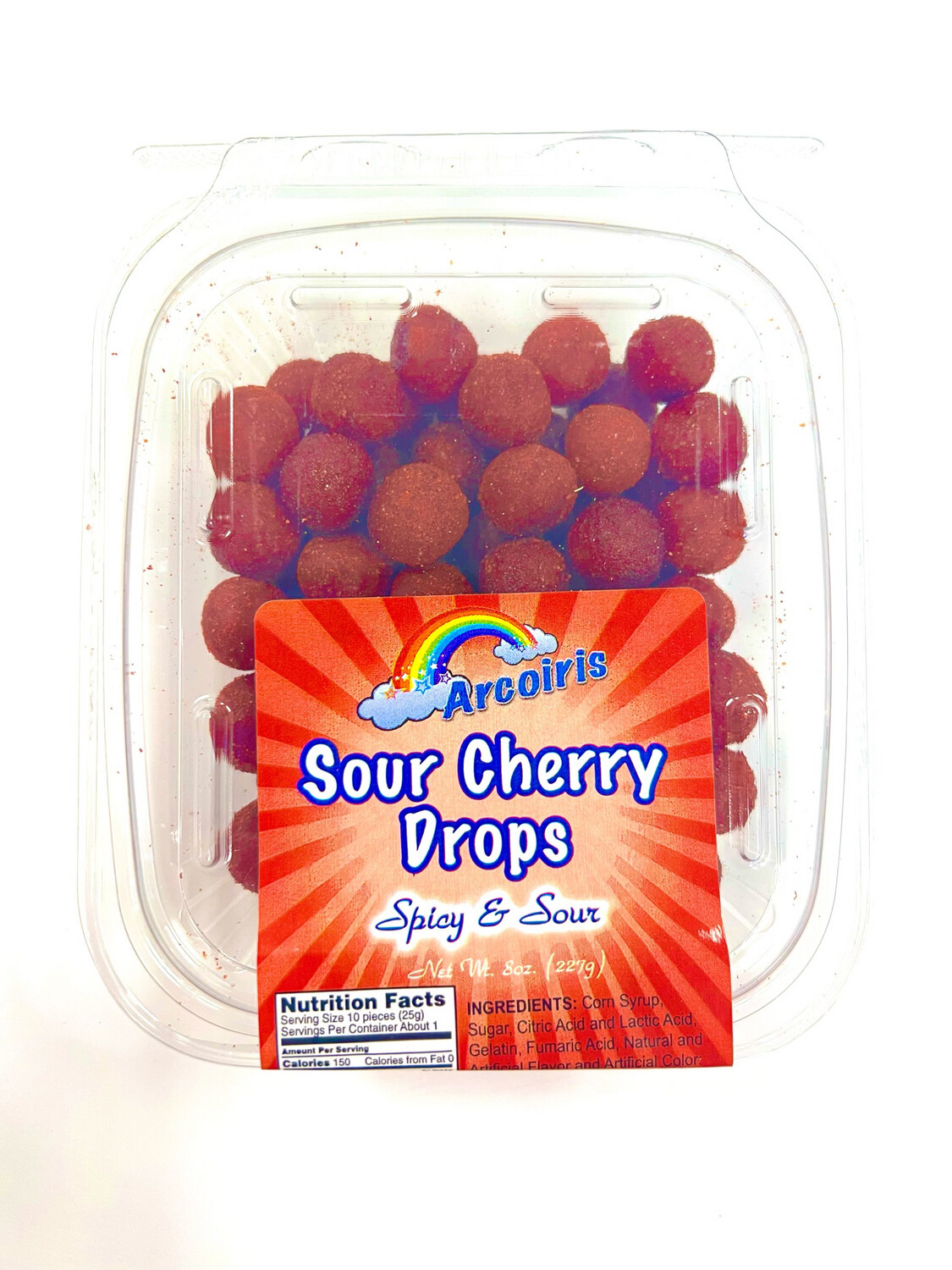 Cherry Drops Spicy and Sour 8oz