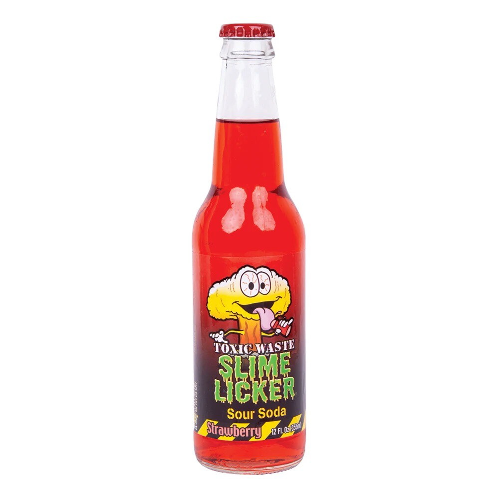 Slime Licker Soda Strawberry 12 oz