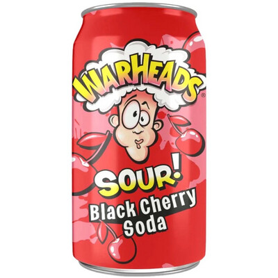 Warheads Soda Black Cherry 12 oz
