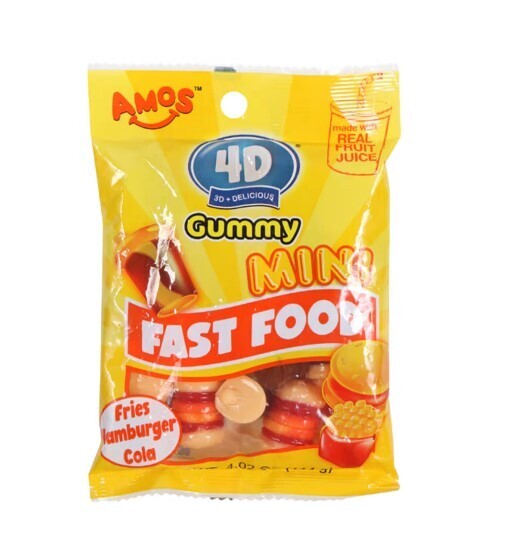 4D Fast Food Gummy 4.02oz