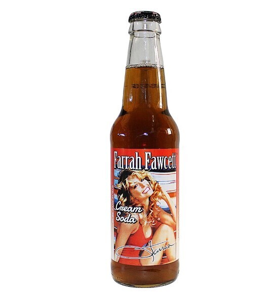 Farrah Fawcett Cream Soda 12 fl oz