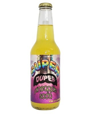Super Duper Pineapple Soda 12 Fl oz
