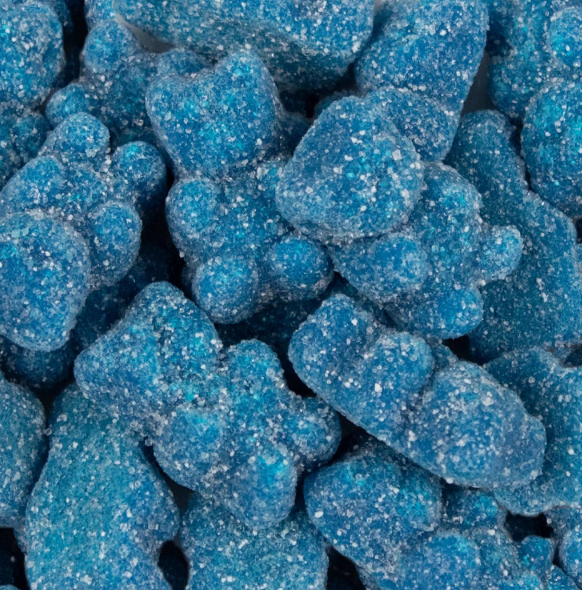 Gummi Bears Sugared Blue Raspberry 2.2lb 