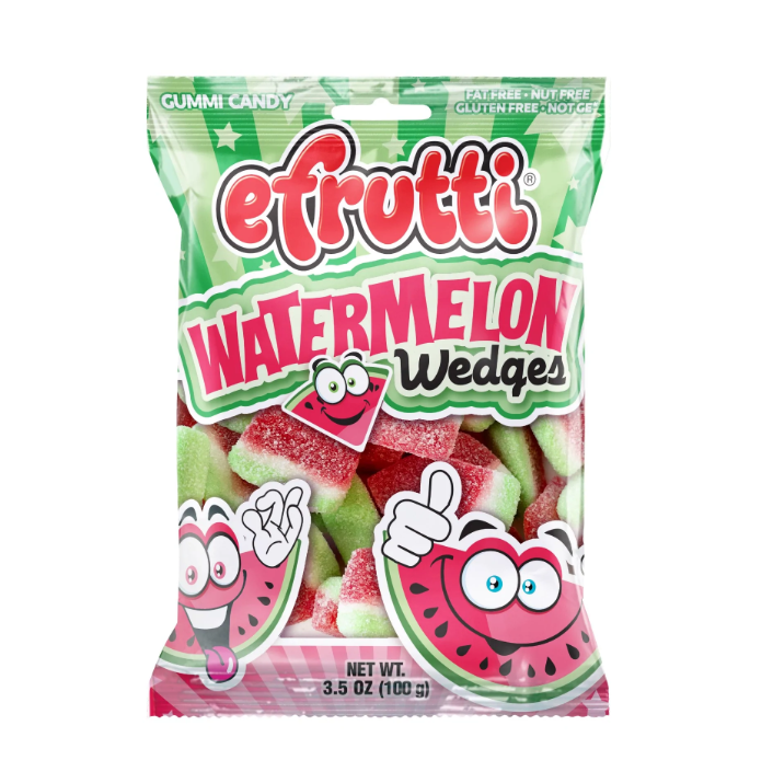 Efrutti Watermelon Wedges 3.5oz