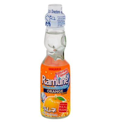 Ramune Orange Soda 6.76oz
