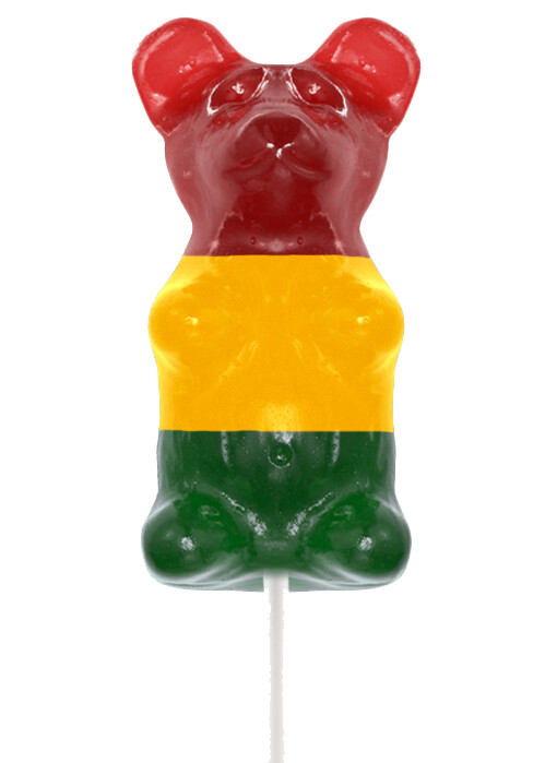 Gummy Bear on a Stick 1ct
