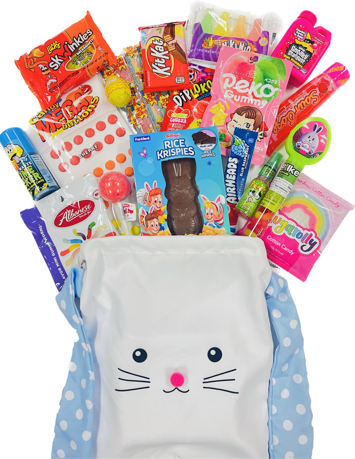 Candy Filled Easter Drawstring Bag 2.5lbs